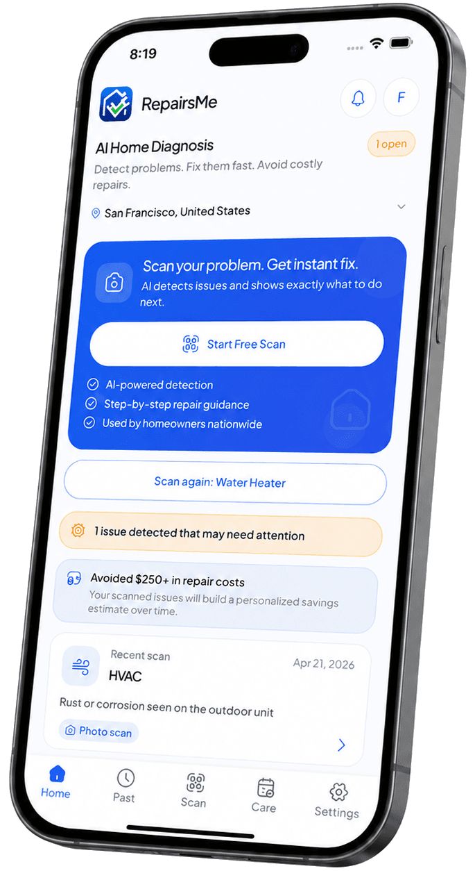 RepairsMe mobile app preview
